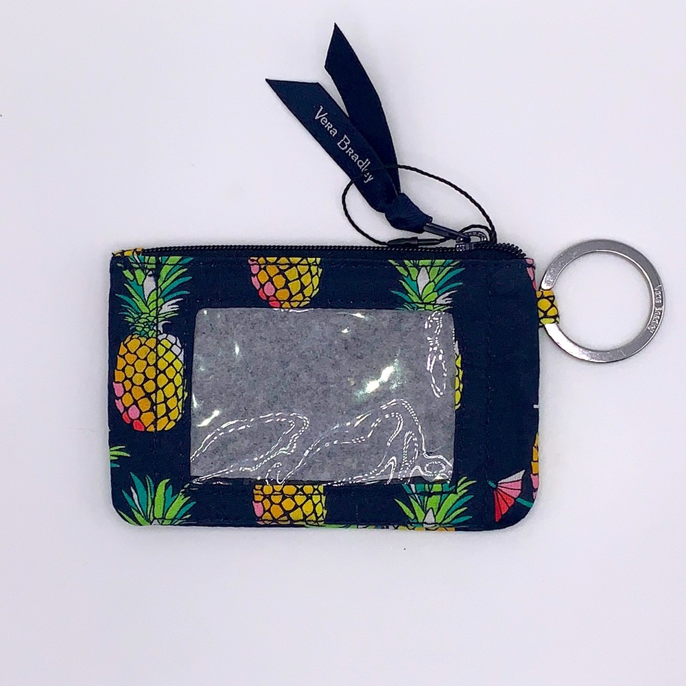 Vera Bradley Zip ID Case in Toucan Party